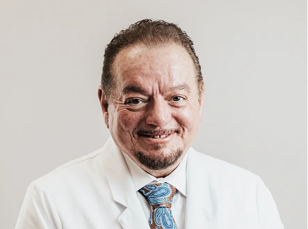 Doctor with patient photo