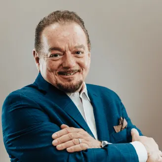 Doctor with patient photo